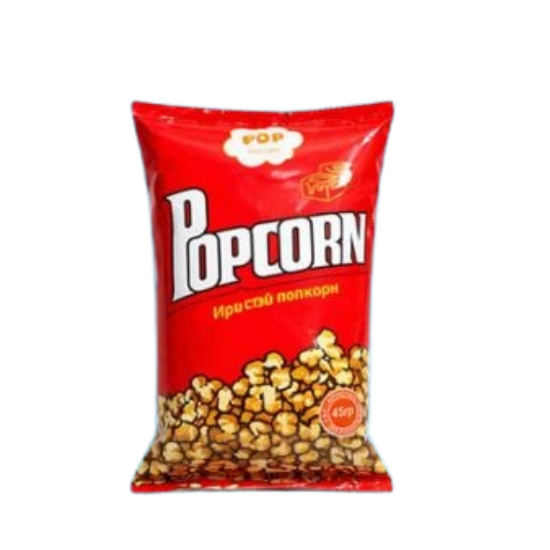 Ууттай иристэй попкорн 45 гр