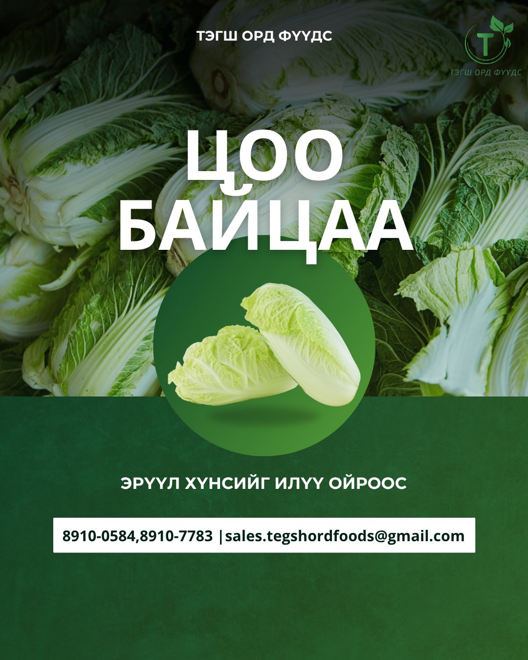 Тэгш Орд Фүүдс 4