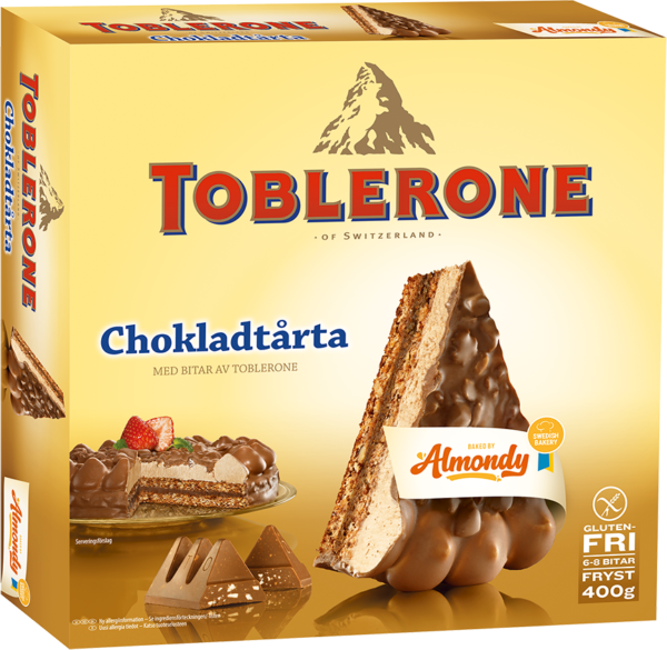Almondy Toblerone Cake
