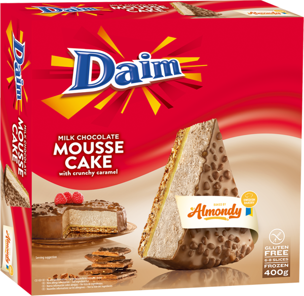 Almondy Daim Mousse Cake